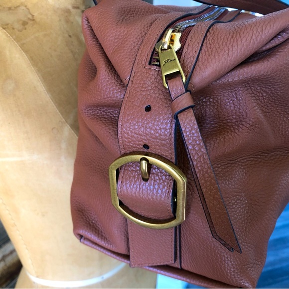 J. Crew Bags Nwt J Crew Bristol Convertible Satchel In Pebbled